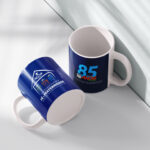 Caneca comemorativa dos 85 anos - Azul