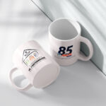 Caneca comemorativa dos 85 anos - Branca